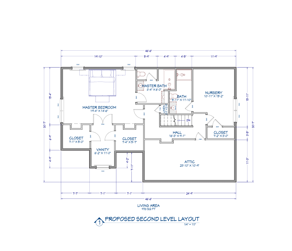 Construction Drawings by Delano Design