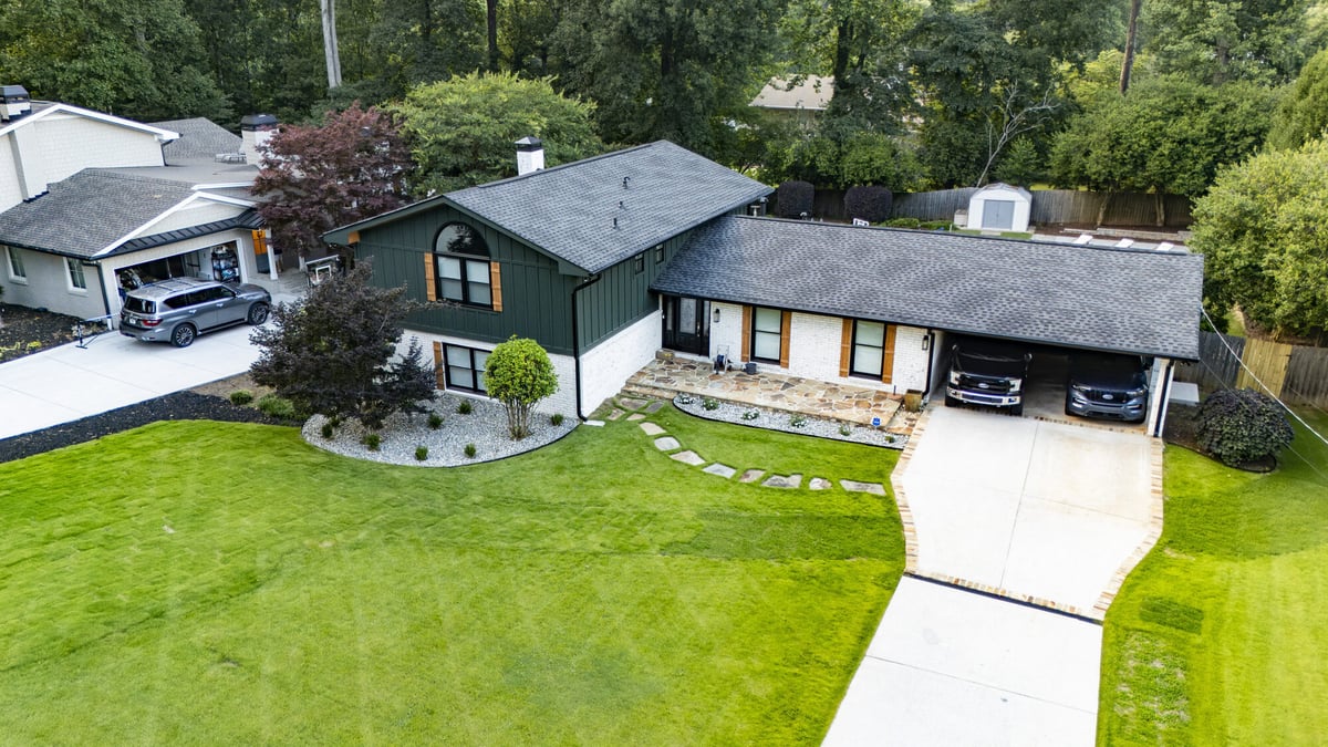 aerial-front-elevation-garage-landscaped-entrance-atlanta-ga-optimized