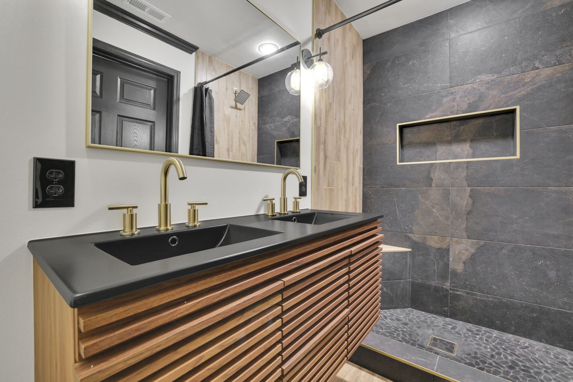 bathroom-double-vanity-wood-slat-slate-tile-shower-atlanta-ga-optimized